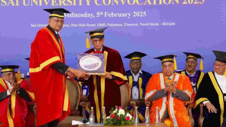 Honorary Doctorate to Narayanamurthy