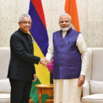Prime Minister Modi Arrives in Mauritius